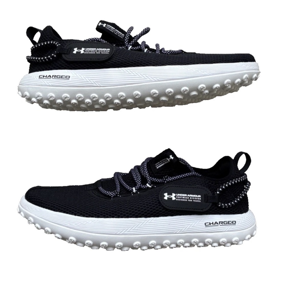 NEW Under Armour Fat Tire Venture Black White Travel Shoes 3027562-002  10